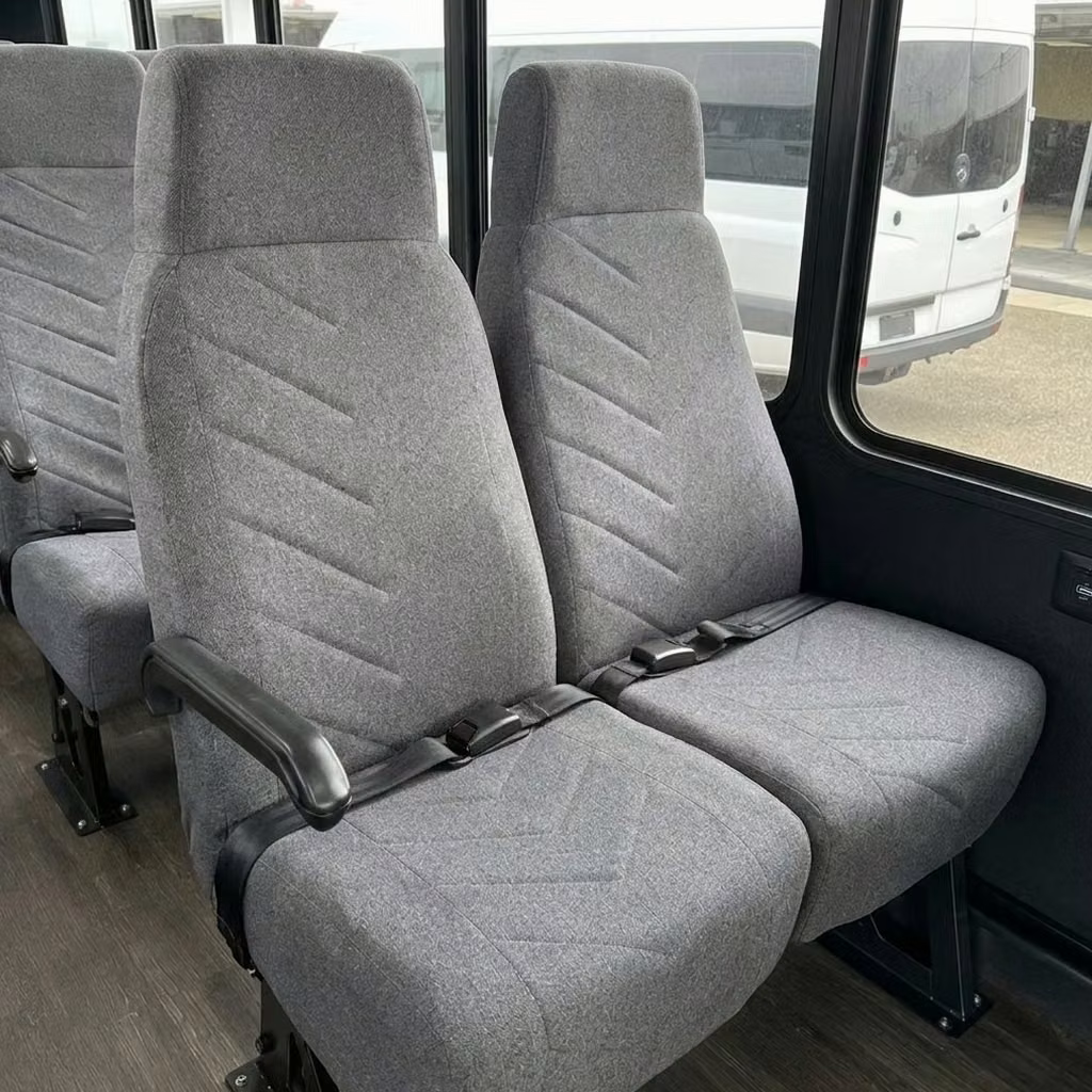 jeffersonville 18 passenger minibus high back seats