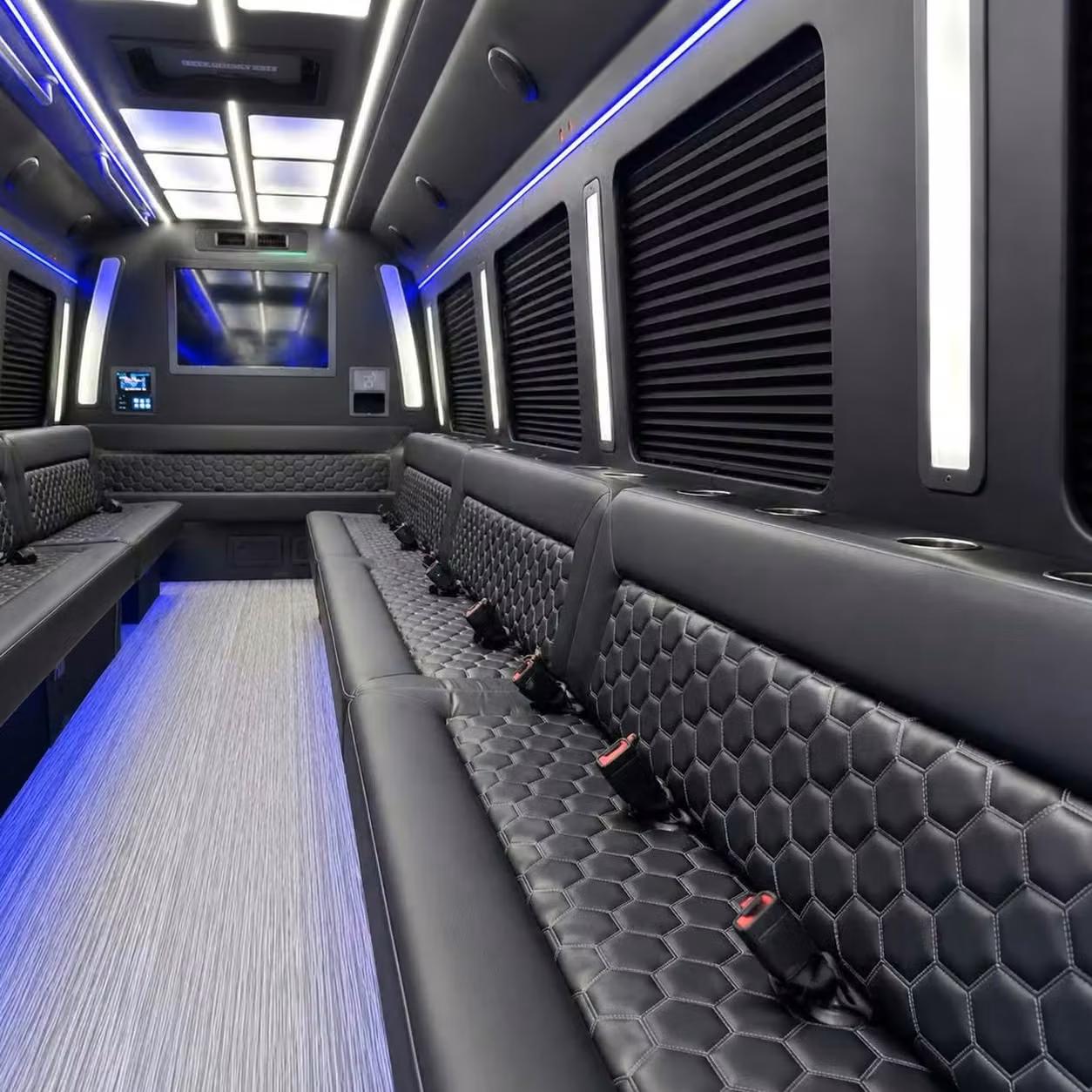 jeffersonville party bus party lighting