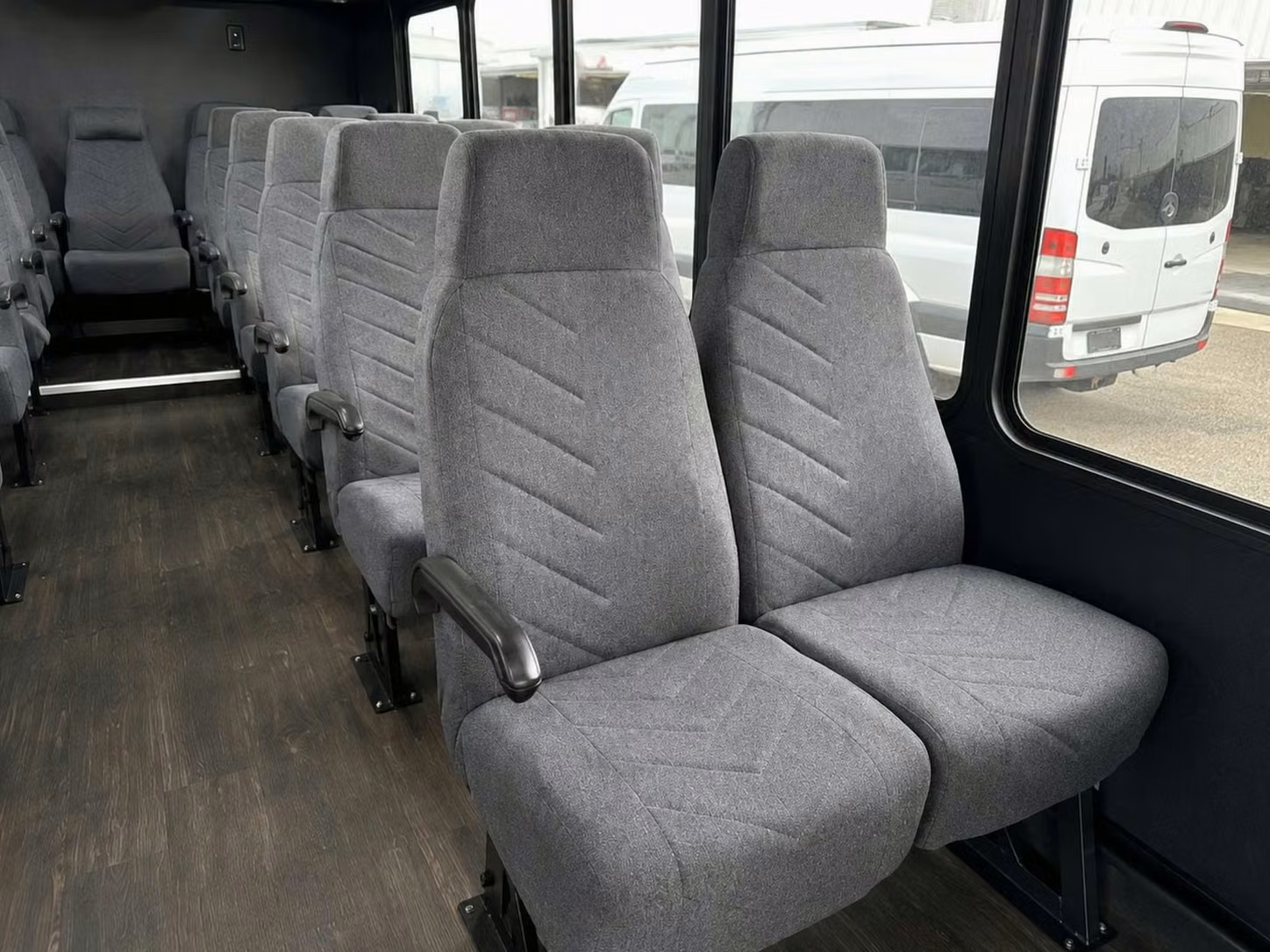 18 passenger minibus inside