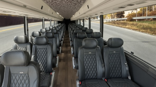 jeffersonville 20 passenger minibus inside