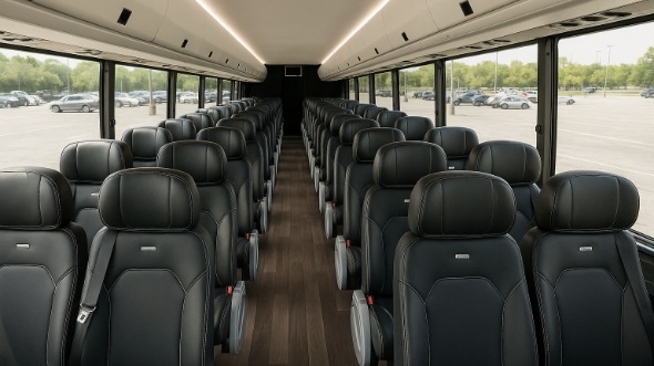 jeffersonville 28 passenger minibus inside
