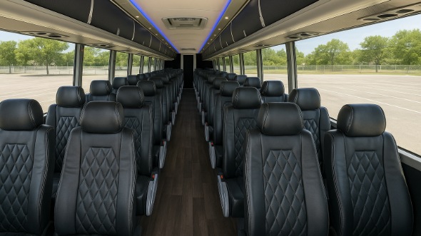 jeffersonville 50 passenger charter bus rental